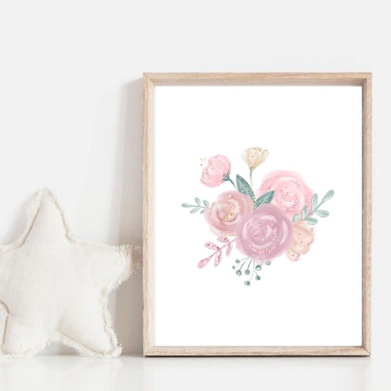 Ballerina-Floral-Watercolor-Wall-Art-Pictures-Canvas-Painting-Pink-Gold-Flower-Art-Poster-Prints-Baby-Girl-2.jpg