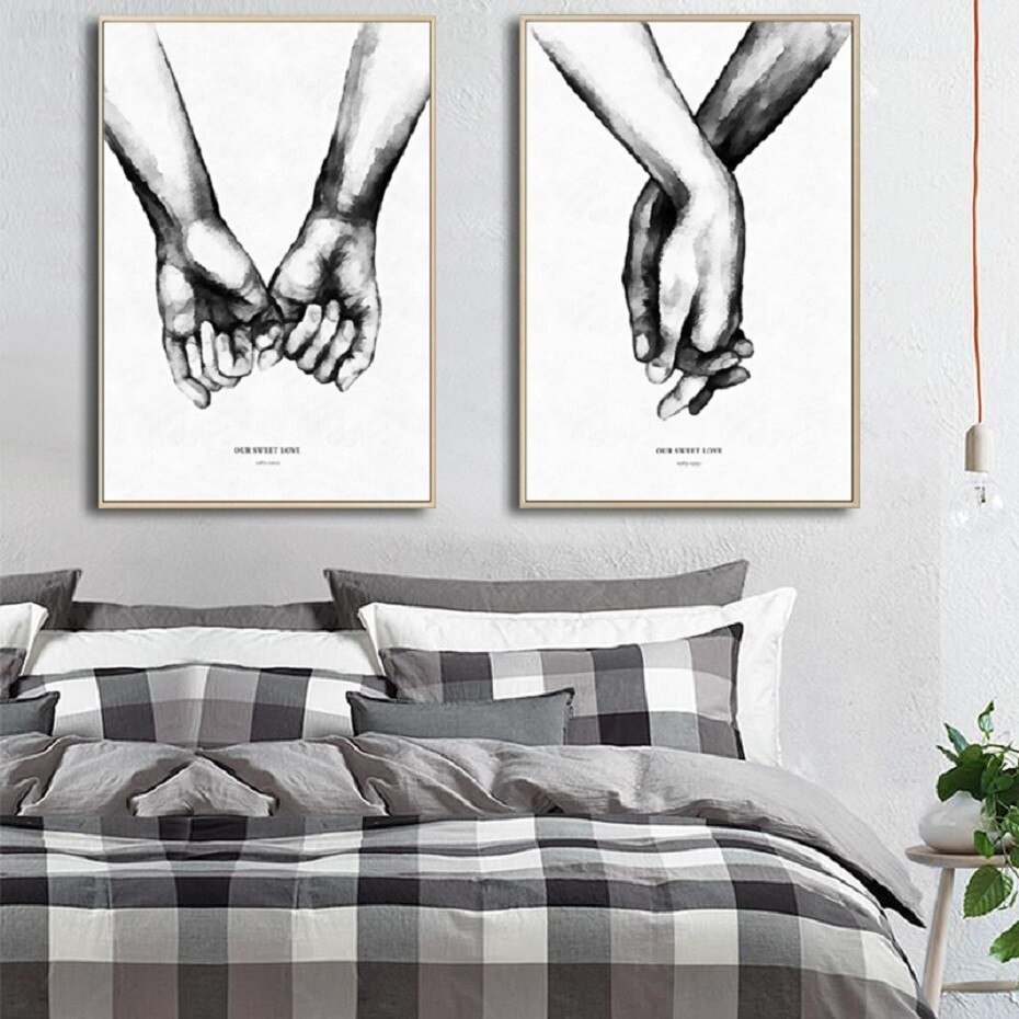 Black-And-White-Holding-Hands-Poster-Canvas-Prints-Romantic-Painting-Nordic-Wall-Art-Pictures-For-Living-1.jpg