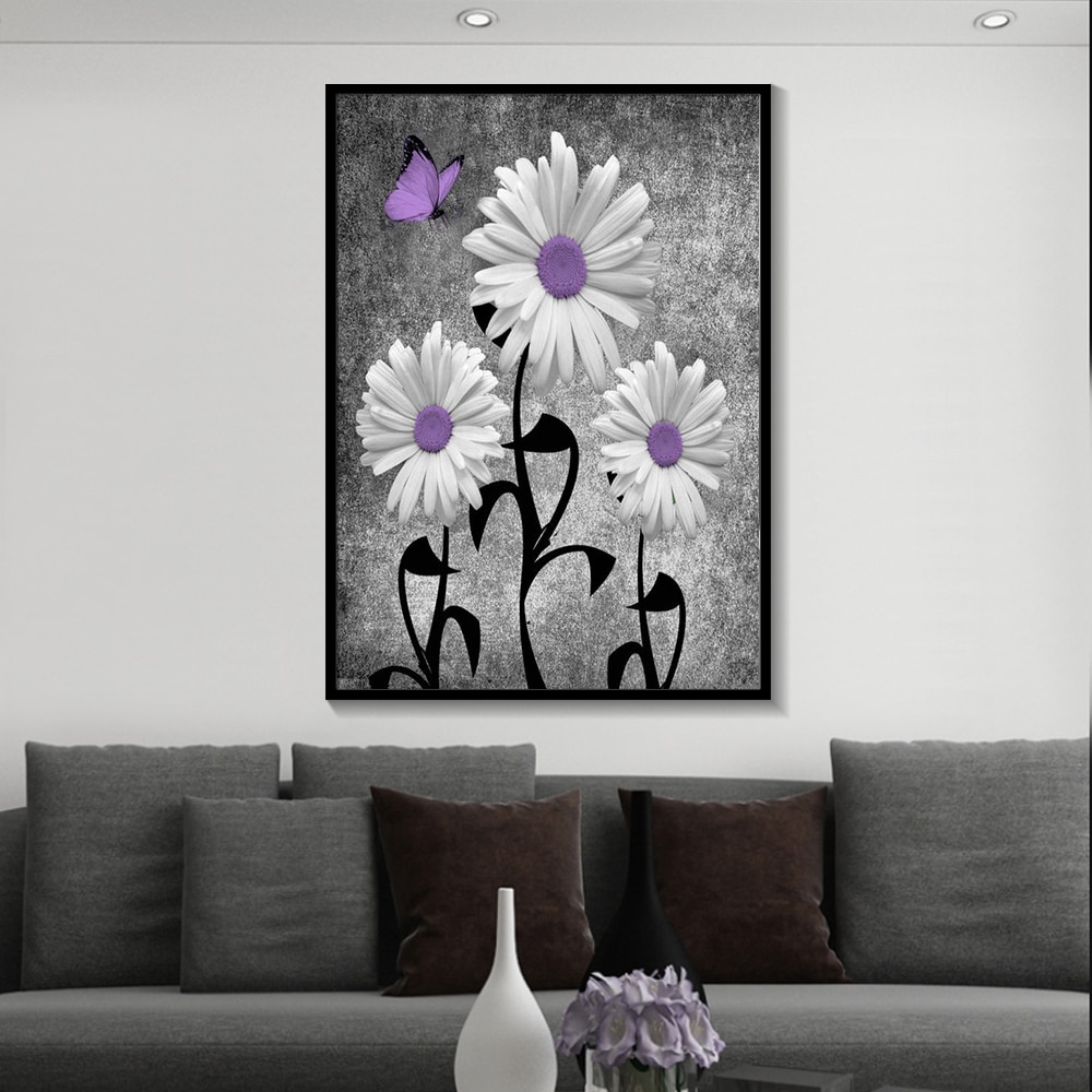 Canvas-Prints-Home-Decor-Modular-Painting-Daisy-Floral-Butterfly-Simple-Modern-Nordic-Style-Poster-Wall-Pictures-1.jpg