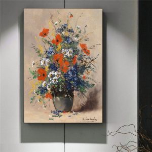 Dutch Still Life Painting Wall Art Canvas Painting Posters Watercolor Large Oil Painting Floral Botanical Illustration Prints