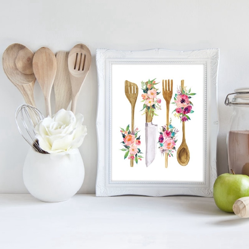 Floral-Kitchen-Utensil-Print-Kitchen-Wall-Art-Decor-Wooden-Utensil-Art-Canvas-Painting-Wall-Picture-Poster-2.jpg