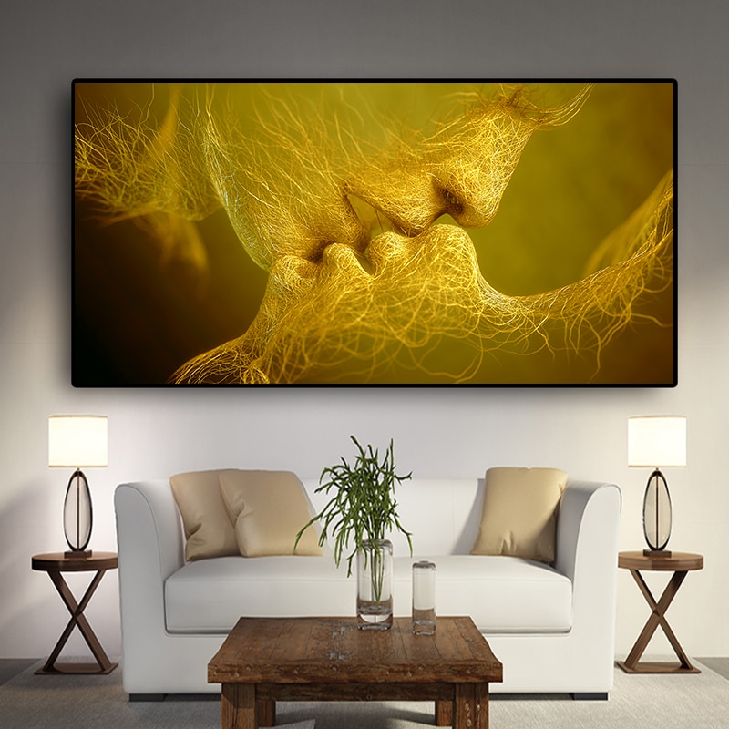 Golden-And-Black-Love-Kiss-Oil-Painting-on-Canvas-Posters-and-Prints-Cuadros-Wall-Art-Pictures-1.jpg