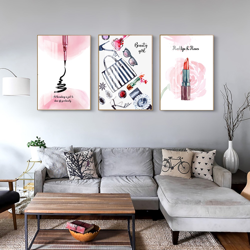 Lipstick-Perfume-Handbags-Fashion-Poster-Makeup-Floral-Print-Canvas-Art-Painting-Wall-Picture-Modern-Girl-Room-3.jpg