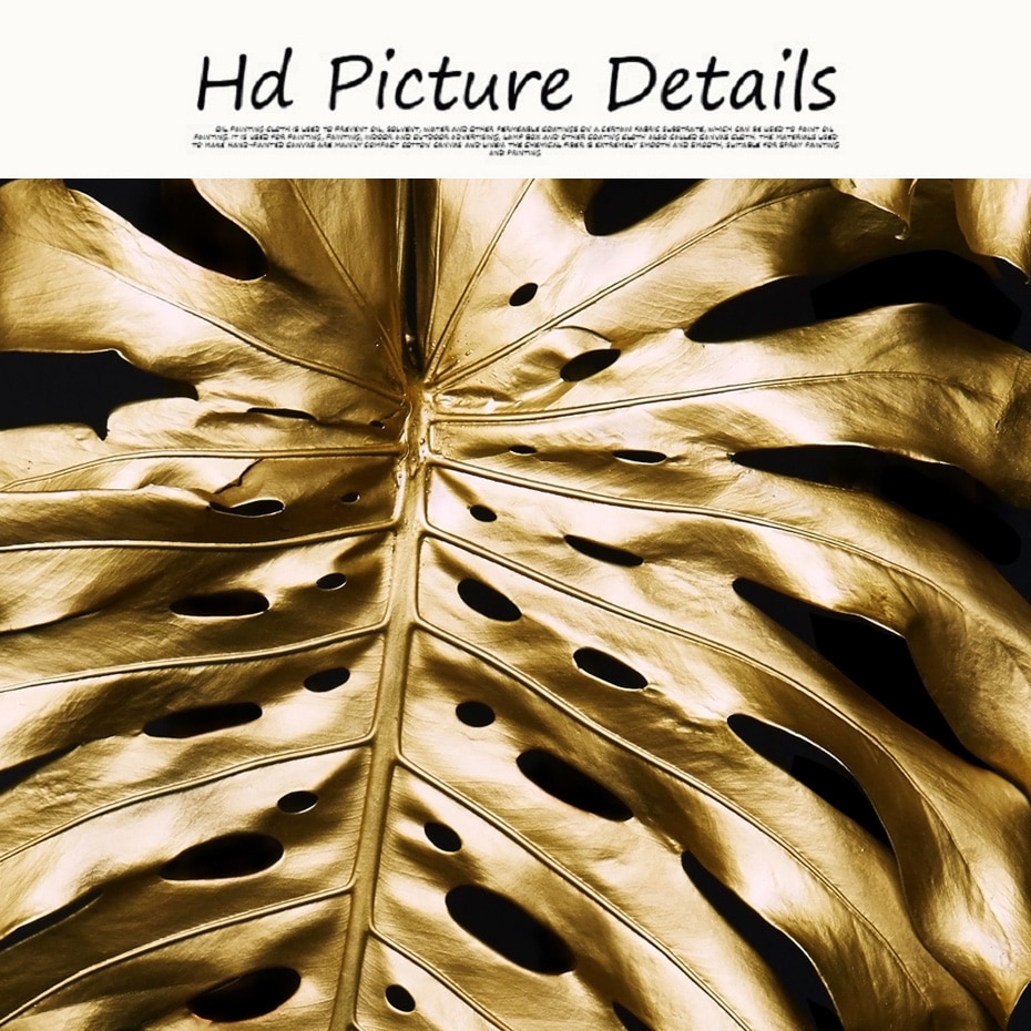 Love-Quotes-Black-Golden-Leaves-Pineapple-Abstract-Canvas-Paintings-Luxury-Wall-Art-Posters-Pictures-for-Living-2.jpg