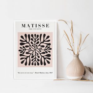 Matisse posters and prints canvas wall art painting abstract floral pattern 2-piece set living room decoration home decor