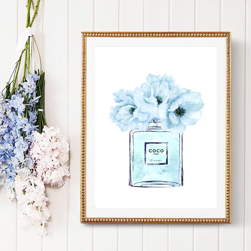 Modern-Fashion-Perfume-Poster-Blue-Watercolor-Peonies-Floral-Painting-Canvas-Prints-Woman-Makeup-Wall-Pictures-Girls-2.jpg
