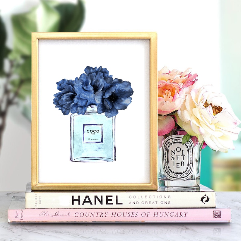 Modern-Fashion-Perfume-Poster-Blue-Watercolor-Peonies-Floral-Painting-Canvas-Prints-Woman-Makeup-Wall-Pictures-Girls-3.jpg