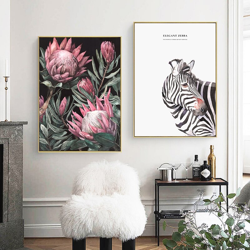 Nordic-Fresh-Pink-Floral-Creative-English-Zebra-Leaf-Canvas-Painting-Art-Abstract-Print-Poster-Picture-Wall-2.jpg