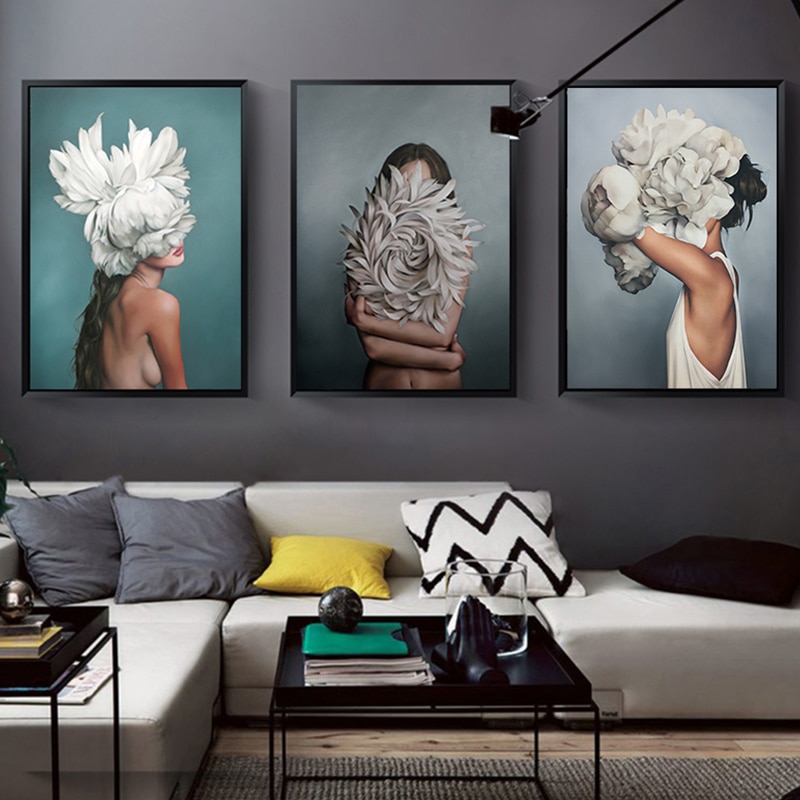 Nordic-Modern-Floral-Feather-Woman-Abstract-Fashion-Style-Canvas-Painting-Art-Print-Poster-Picture-Wall-Living-4.jpg