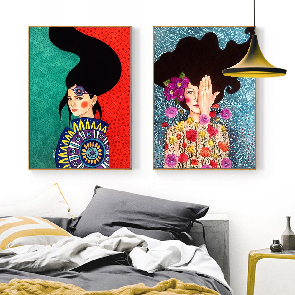 Nordic-Style-Painting-Canvas-Girl-Cuadro-Romantic-Wall-Art-Decor-Prints-Harvest-Cartoon-for-Girls-Bedroom-1.jpg
