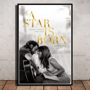 Poster And Prints A Star Is Born Love Movie Bradley Cooper Lady Gaga Canvas Art Painting Wall Pictures Living Room Home Decor