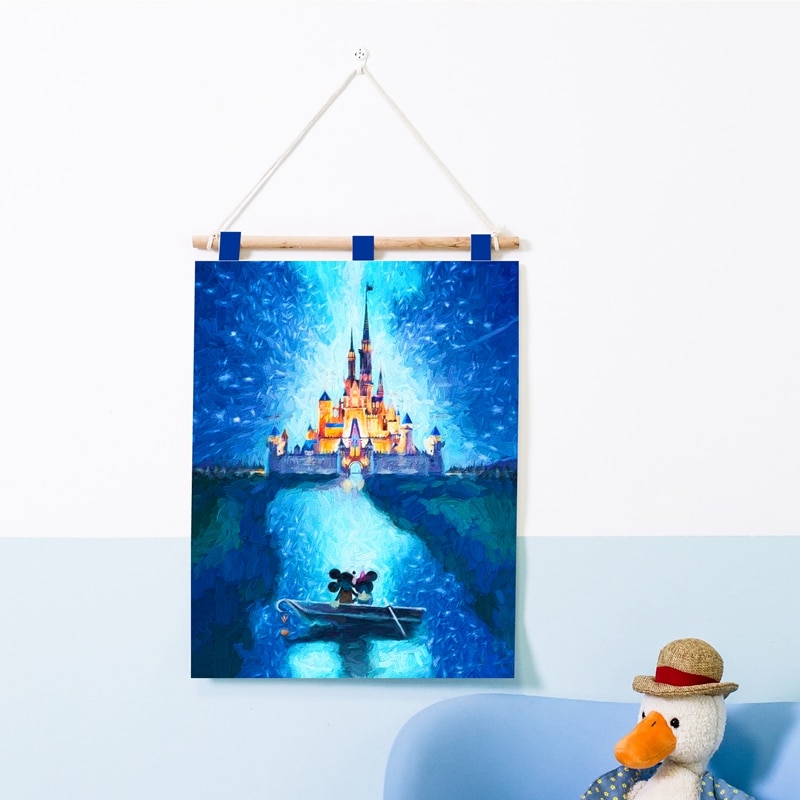 Romantic-Castle-Cartoon-Posters-and-Prints-Oil-Painting-Art-Romantic-Canvas-Pictures-Nursery-Kids-Room-Magical-2.jpg