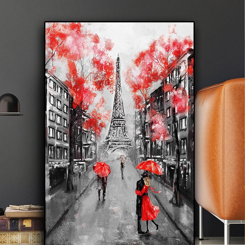Romantic-City-Couple-Paris-Eiffel-Tower-Oil-Painting-on-Canvas-Art-Cuadro-Posters-and-Prints-Nordic-1.jpg
