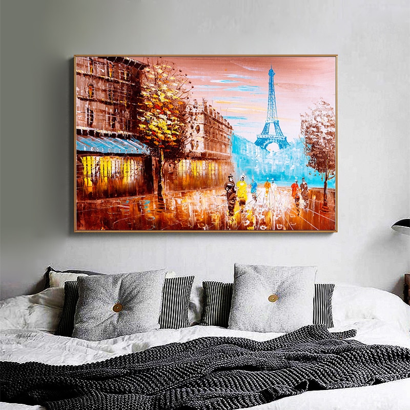 Romantic-City-Pedestrian-Paris-Eiffel-Tower-Landscape-Abstract-Oil-Painting-on-Canvas-Poster-Print-Wall-Picture-1.jpg