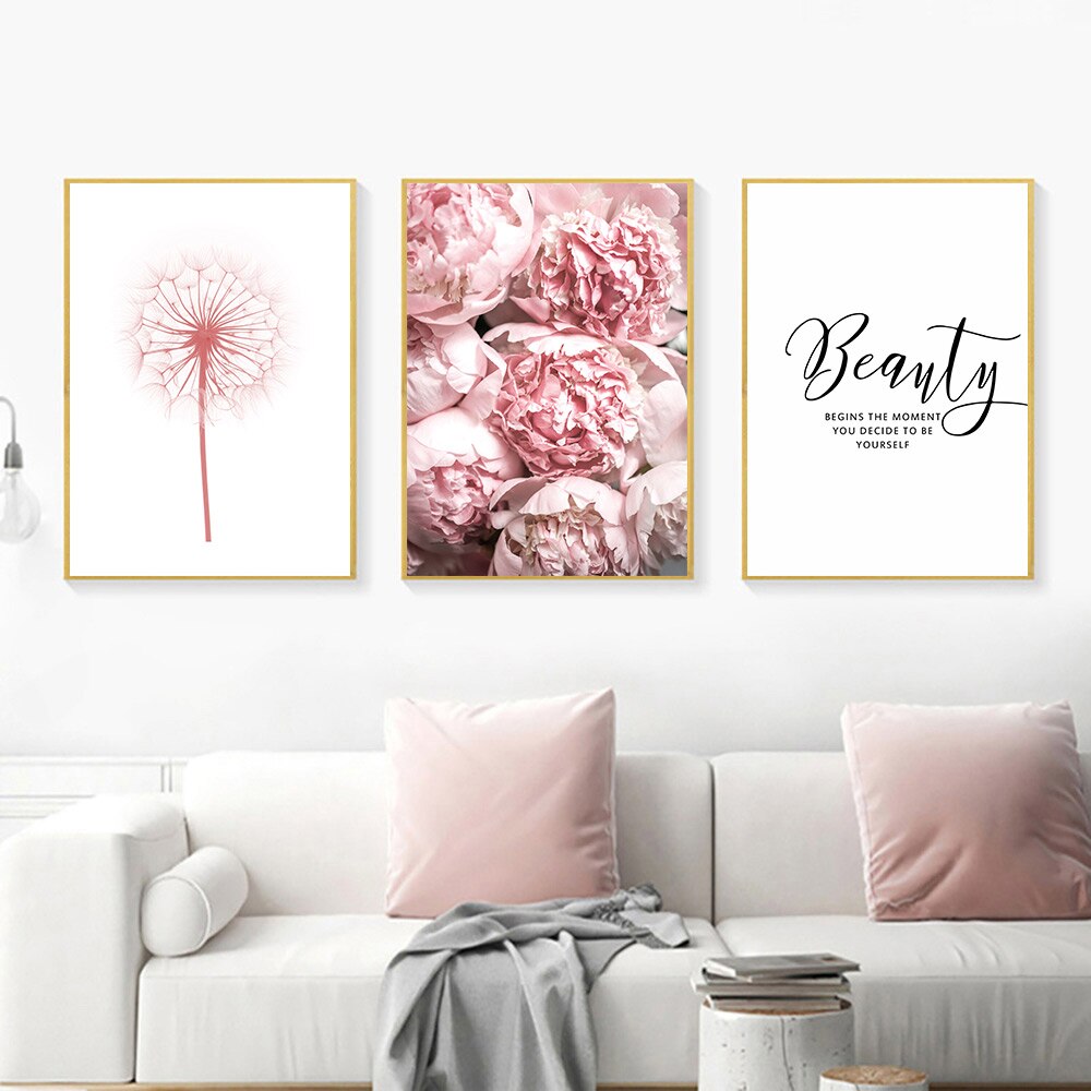 Rose-Peony-Flowers-Canvas-Poster-Pink-Pineapple-Dandelion-Wall-Art-Painting-Nordic-Floral-Print-Scandinavian-Picture-2.jpg