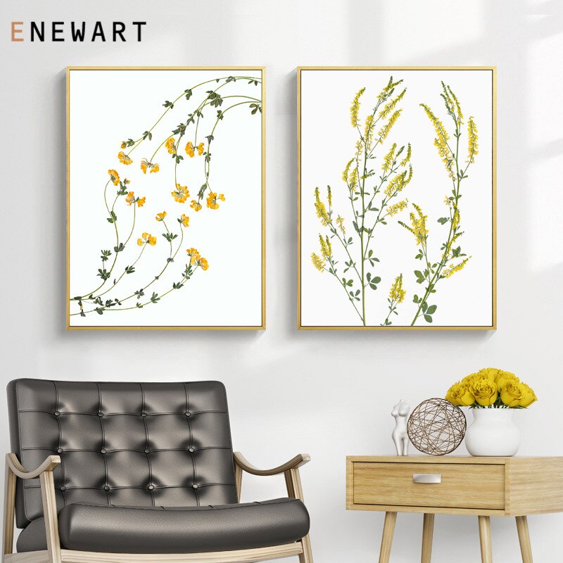 Scandinavian-Flower-Canvas-Art-Poster-Yellow-Floral-Print-Painting-Nordic-Sunflower-Wall-Picture-Modern-Living-Room-3.jpg