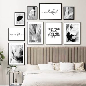 Sexy Bikini Woman Man Romantic Wall Art Canvas Painting Nordic Posters And Prints Art Wall Picturs For Living Room Wedding Decor