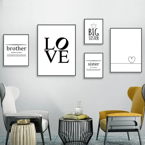 Sister-Brother-Modern-Letters-Posters-Prints-Heart-Love-Canvas-Painting-Minimalist-Art-For-Kids-Livi (1)