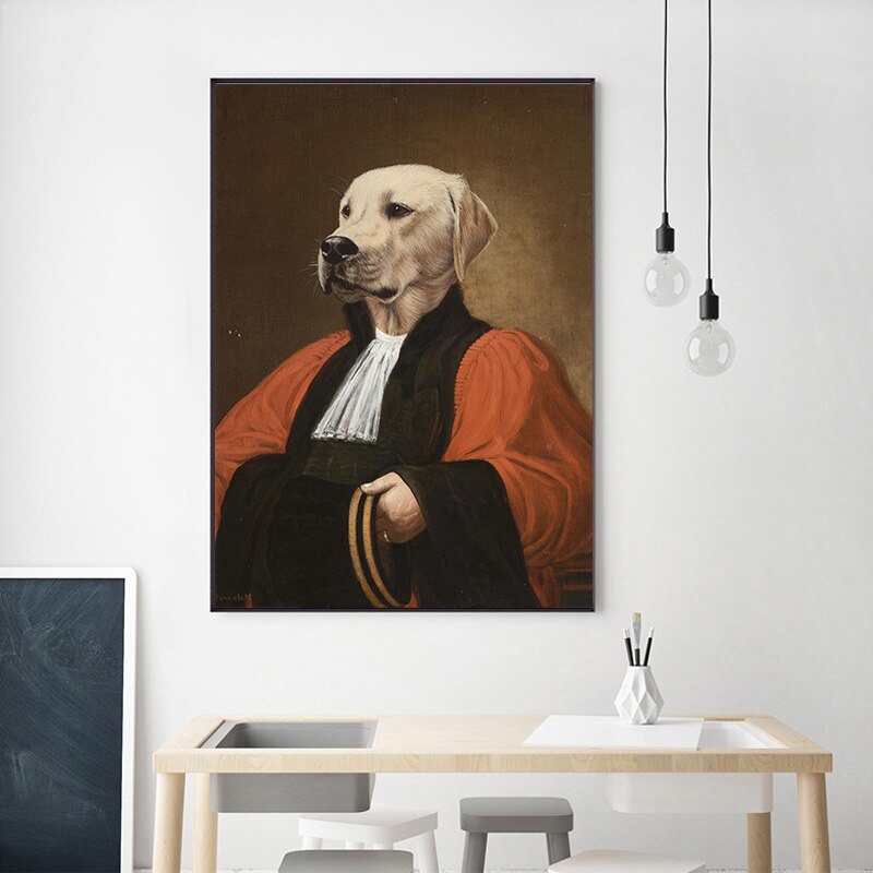 Vintage-Art-Poster-Dog-Animal-Retro-Nostalgia-Gentlewoman-Oil-Painting-Print-Wall-Canvas-Picture-for-Living-3.jpg