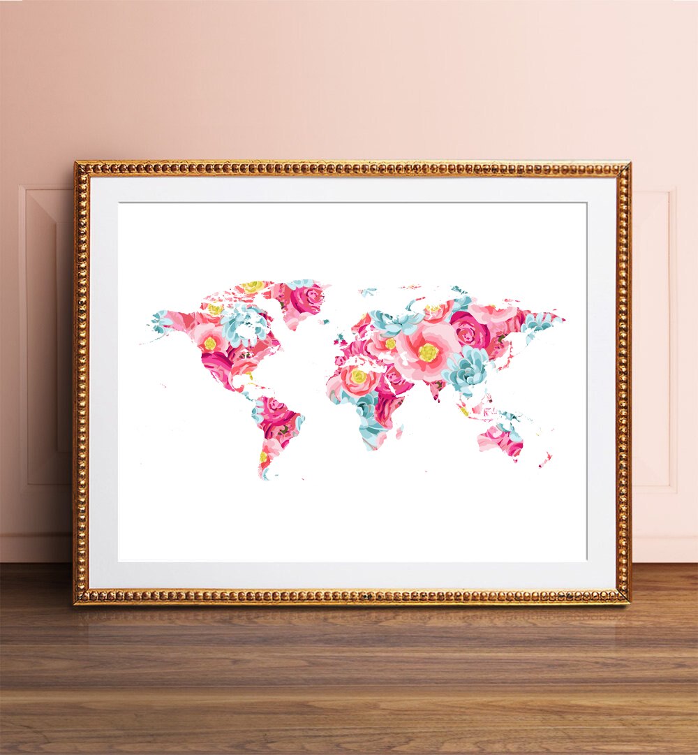 World-Map-Poster-and-Print-Wall-Art-Floral-Watercolor-Map-of-The-World-Geography-Travel-Canvas-2.jpg