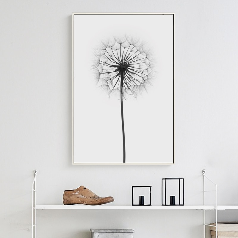 07G-Simple-Nordic-Plant-Dandelion-A4-A3-A2-Canvas-Art-Painting-Print-Poster-Picture-Wall-Office.jpg
