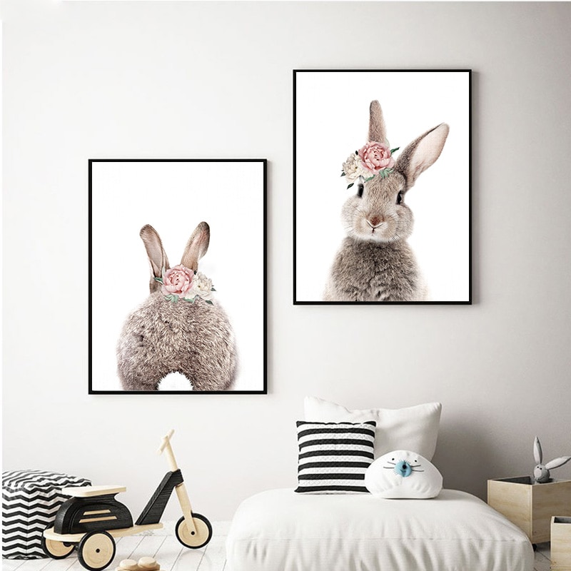 2-panels-Minimalist-Bunny-Rabbit-Nursery-Wall-Canvas-Painting-Print-And-Poster-Wall-Pictures-for-Living-1.jpg