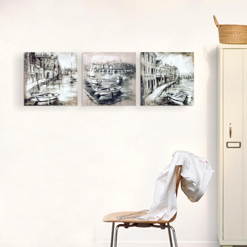 3-panals-canvas-painting-art-paint-Black-and-white-sketch-sea-Bay-landscape-modern-wall-art-2.jpg