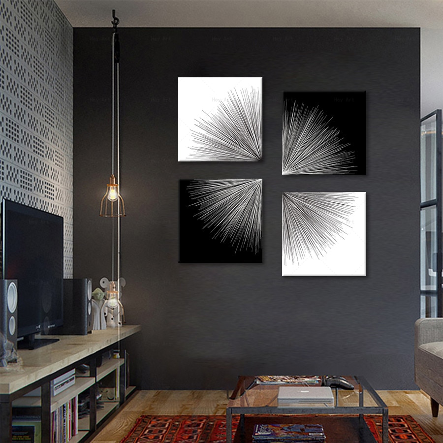 4-Piece-Black-and-White-Rays-Abstract-Canvas-Painting-Lines-Stripes-Poster-for-Living-Room-Pictures-1.jpg