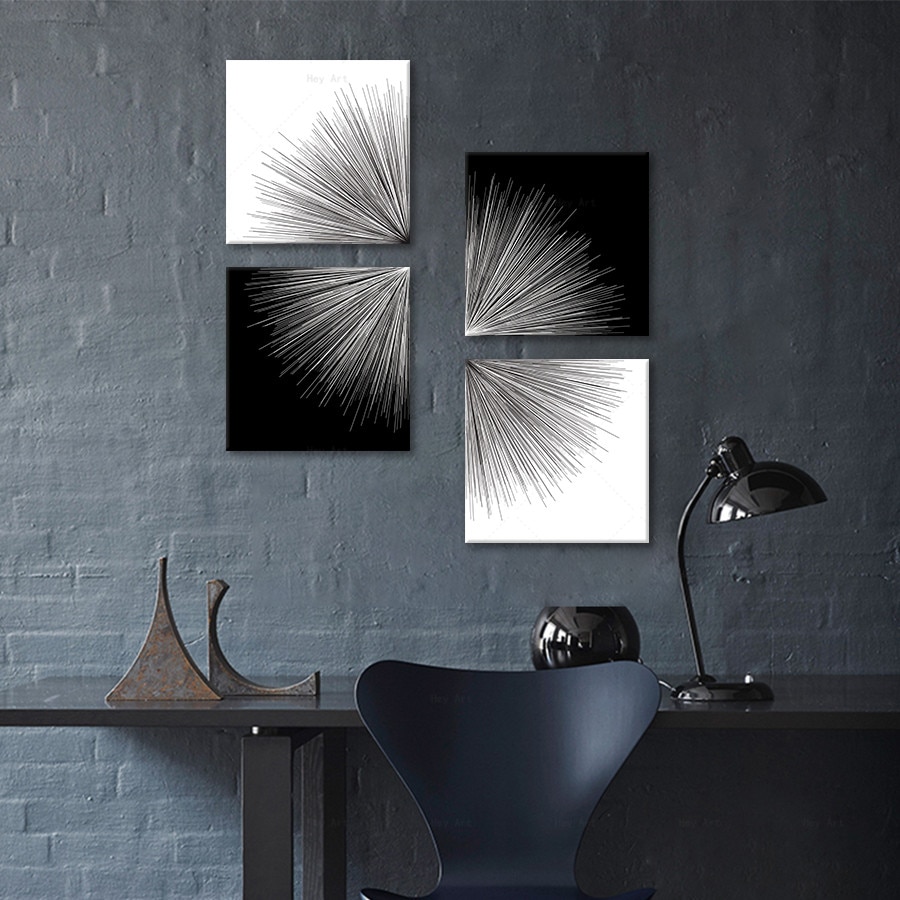4-Piece-Black-and-White-Rays-Abstract-Canvas-Painting-Lines-Stripes-Poster-for-Living-Room-Pictures-3.jpg