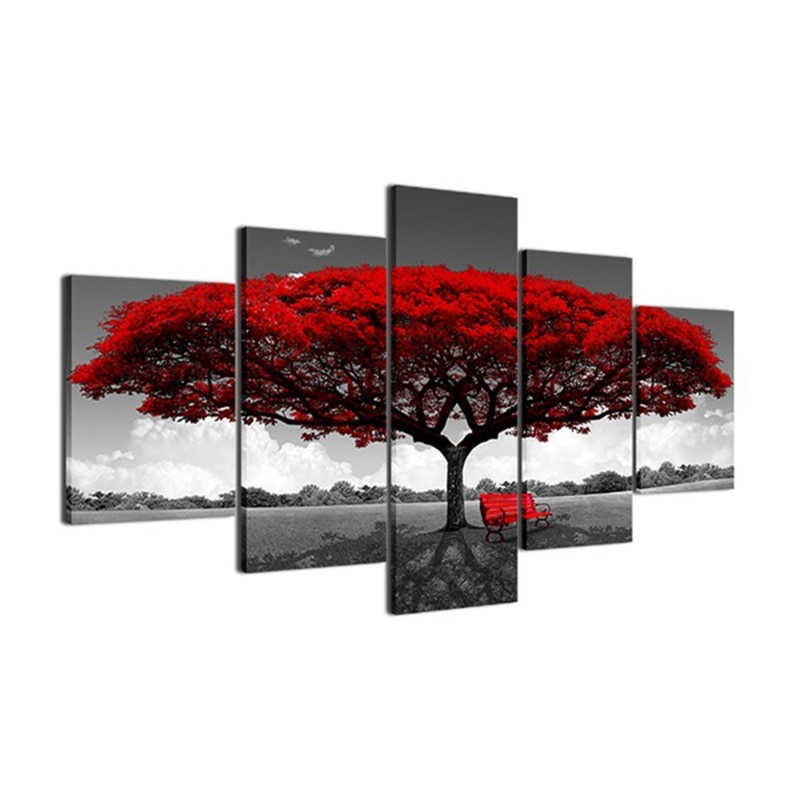 5-Panels-Abstract-Red-Tree-Oil-Paintings-Print-On-Canvas-Posters-And-Prints-Landscape-Wall-Art-10.jpg