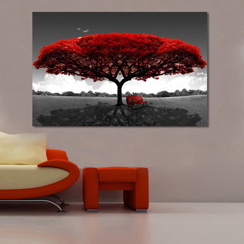 70x100cm-Modern-Red-Money-Tree-Wall-Art-Canvas-Posters-Prints-unframed-Wall-Pictures-For-Office-Living-1.jpg