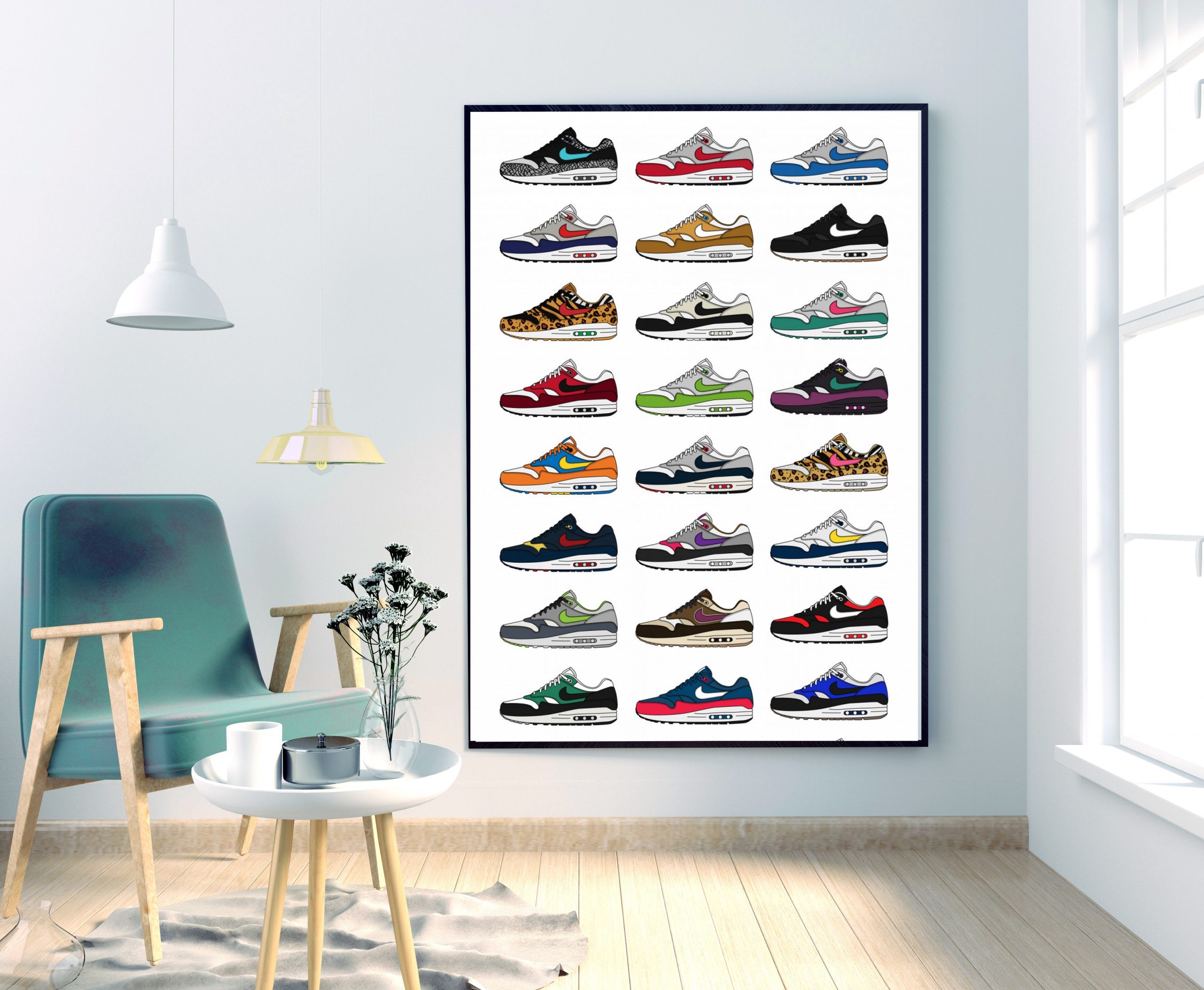 A-Visual-Compendium-of-Sneakers-canvas-poster-Wall-Decor-No-frame.jpg