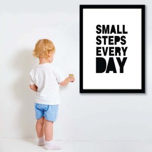 A2 size Inspiration Quotes Canvas Print Poster, painting Wall Pictures for Home office Decoration