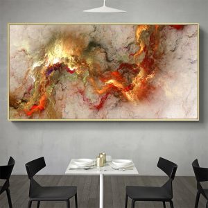 Canvas Paintings Wall Art Landscape Picture Canvas Print Abstract Cloud Painting For Living Room Home Decor No Frame