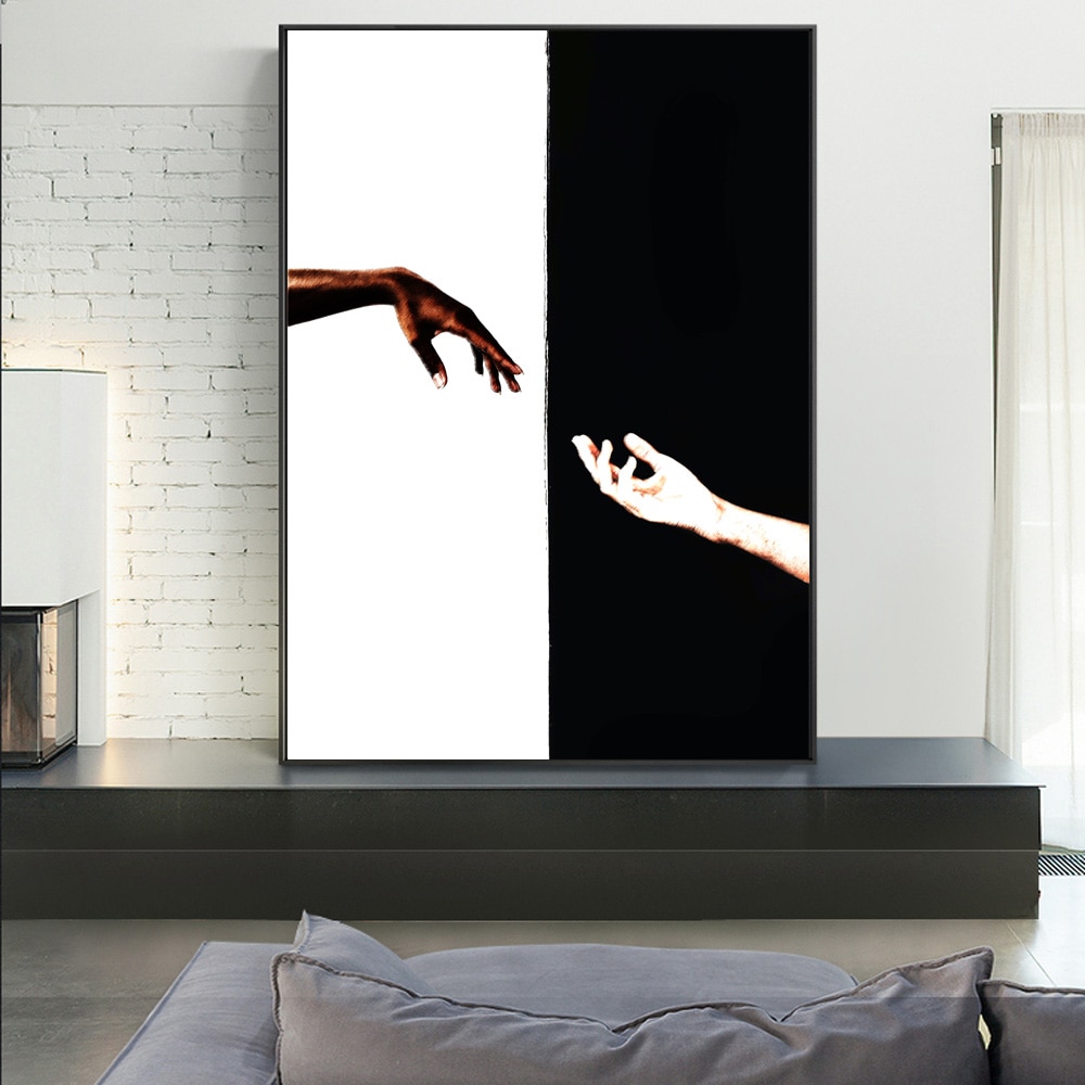 Abstract-Black-And-White-Hand-In-Hand-Art-Posters-And-Prints-Wall-Art-Picture-On-Canvas-3.jpg