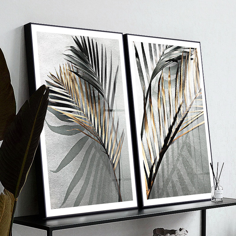 Abstract-Black-Leaf-Canvas-Art-for-Living-Room-Aisle-Golden-Ink-Paintings-Decoration-Posters-Prints-Unique-2.jpg
