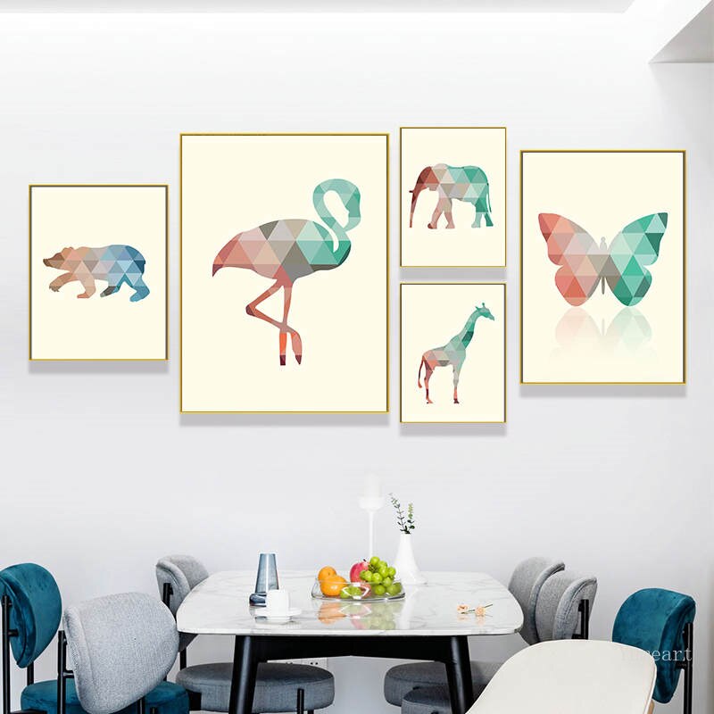 Abstract-Geometric-triangles-Canvas-Oil-Painting-Minimalist-Animal-Poster-Print-Wall-Art-Picture-Living-Room-Home-1.jpg