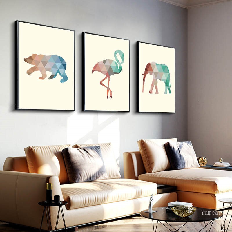 Abstract-Geometric-triangles-Canvas-Oil-Painting-Minimalist-Animal-Poster-Print-Wall-Art-Picture-Living-Room-Home-2.jpg