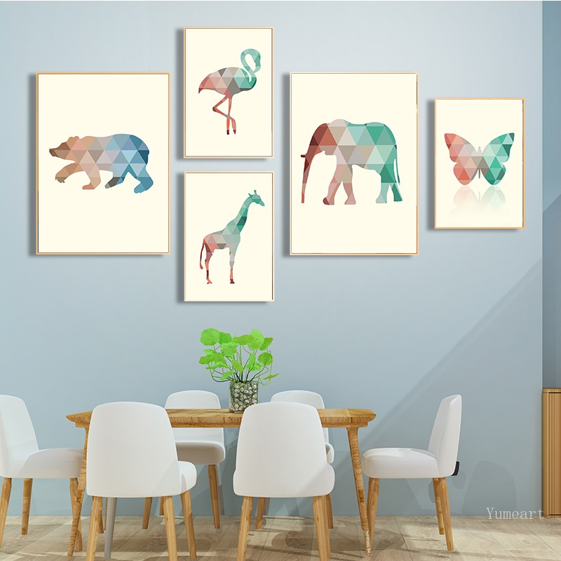 Abstract-Geometric-triangles-Canvas-Oil-Painting-Minimalist-Animal-Poster-Print-Wall-Art-Picture-Living-Room-Home.jpg