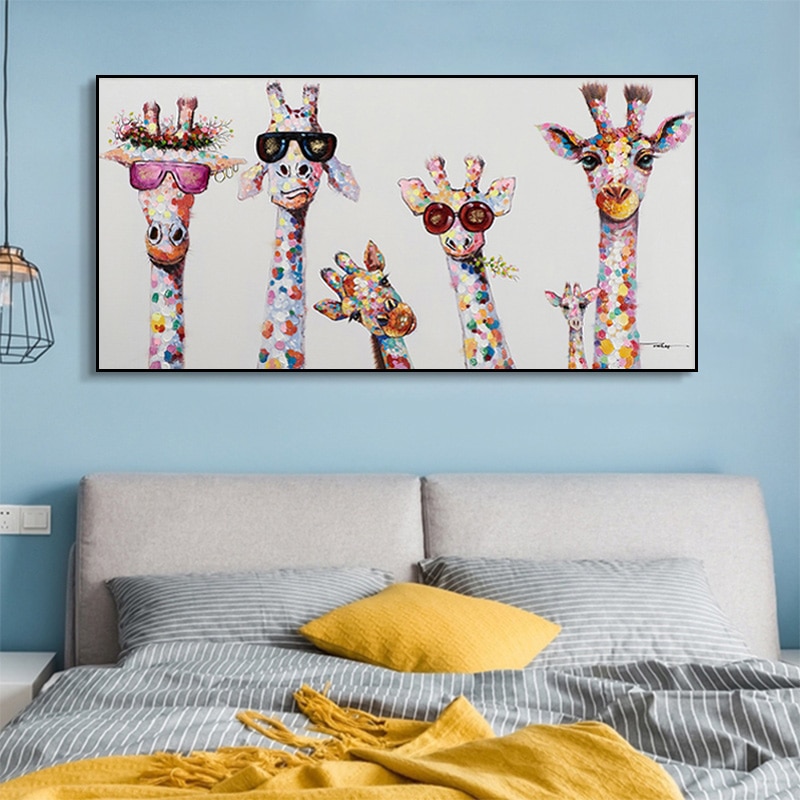 Abstract-Giraffe-Family-Canvas-Posters-and-Print-Funny-Giraffe-Wearing-Glasses-Wall-Decorative-Pictures-Kids-Nurse-2.jpg