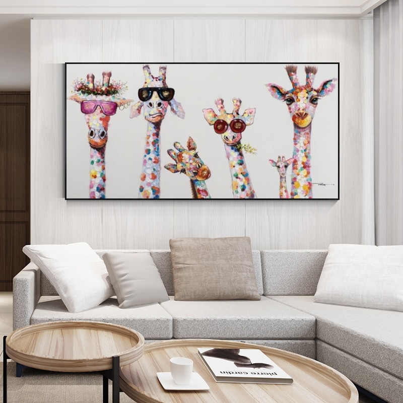 Abstract-Giraffe-Family-Graffiti-Art-Canvas-Paintings-On-the-Wall-Art-Posters-And-Prints-Animals-Street-3.jpg