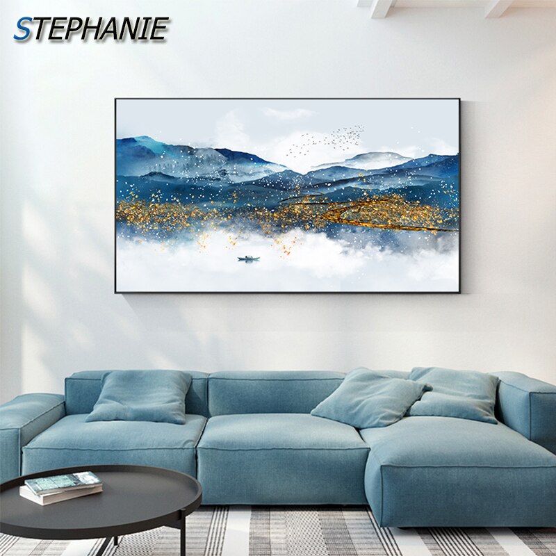 Abstract-Golden-Blue-Poster-Print-Blue-Sea-Cloud-Canvas-Painting-for-Living-Room-Big-Size-Lake-5.jpg