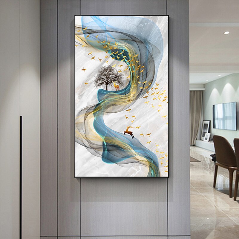 Abstract-Golden-Deer-Canvas-Painting-Posters-And-Prints-Blue-Gold-Quadros-Wall-Art-Modern-Picture-For-3.jpg