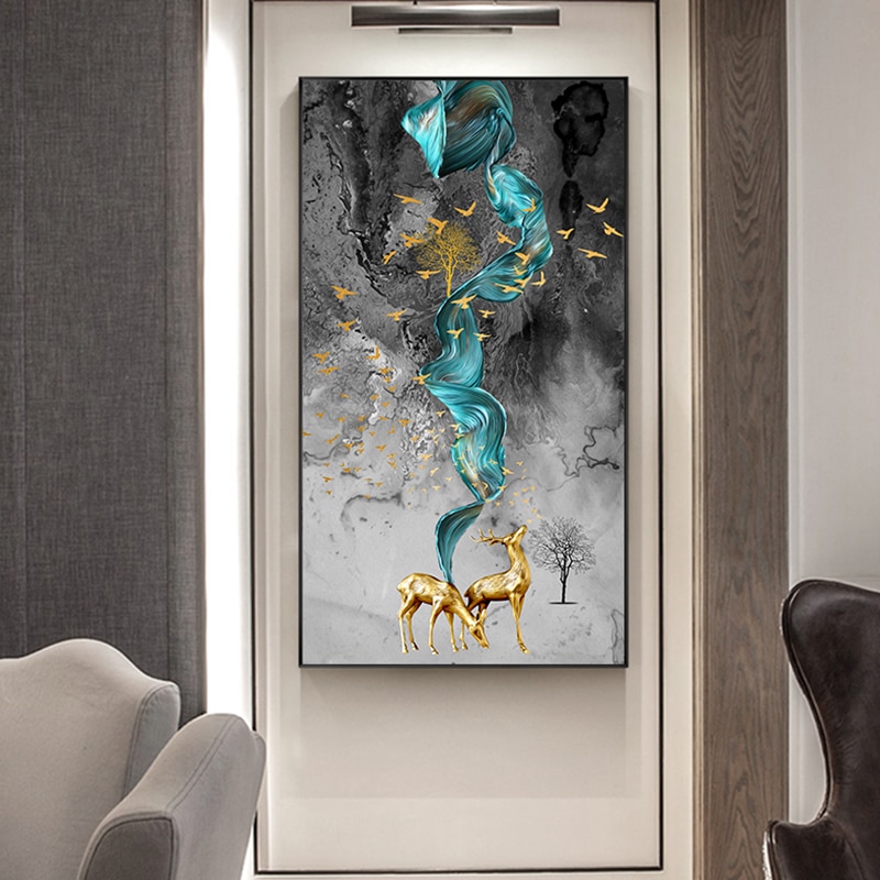 Abstract-Golden-Deer-Canvas-Painting-Posters-And-Prints-Blue-Gold-Quadros-Wall-Art-Modern-Picture-For-4.jpg