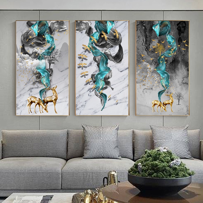 Abstract-Golden-Deer-Painting-Big-Size-Poster-Blue-Print-Gold-Wall-Art-Picture-for-Living-Room-1.jpg