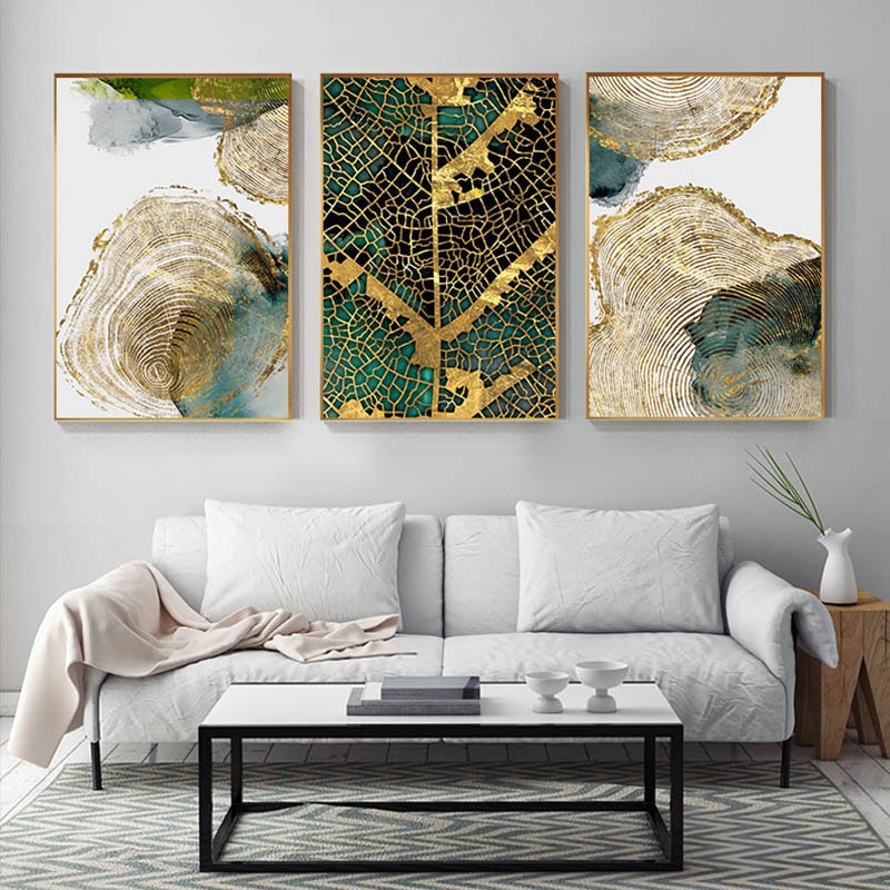 Abstract-Golden-Leaf-Annual-Ring-Painting-Minimalist-Canvas-Art-Poster-and-Print-Modern-Wall-Picture-Living-2.jpg