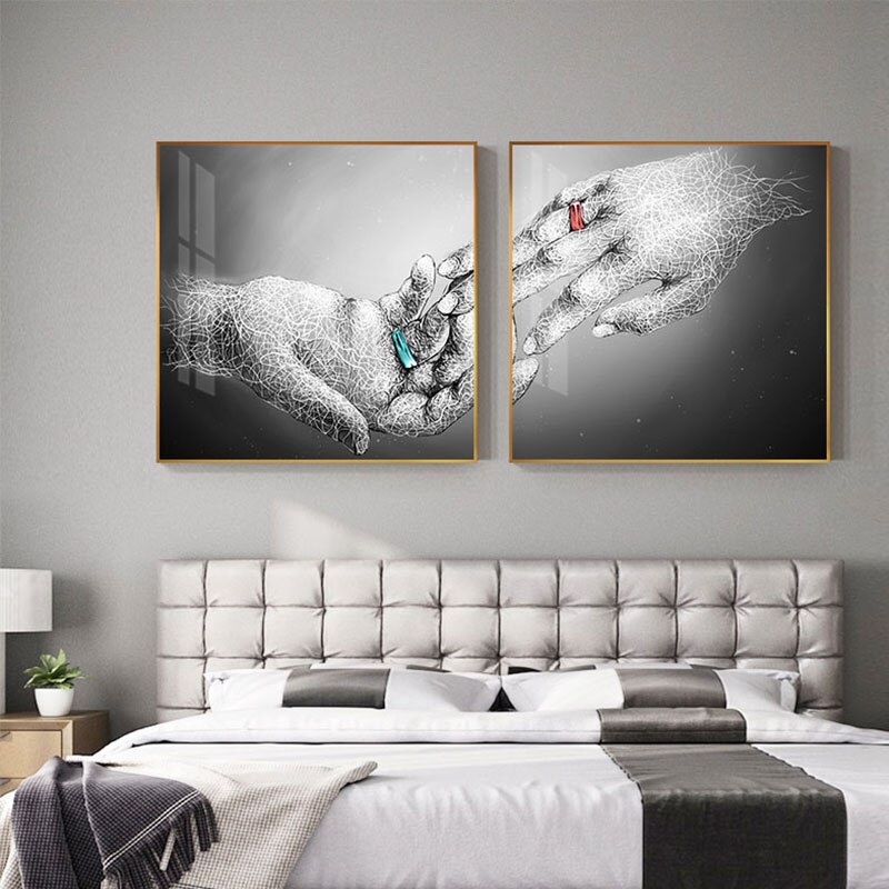 Abstract-Minimalist-Lover-with-Rings-Canvas-Painting-Black-and-White-Wall-Art-Picture-for-Living-Room-2.jpg