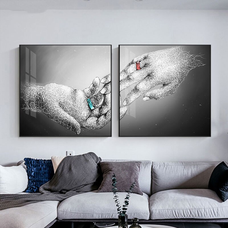 Abstract-Minimalist-Lover-with-Rings-Canvas-Painting-Black-and-White-Wall-Art-Picture-for-Living-Room.jpg