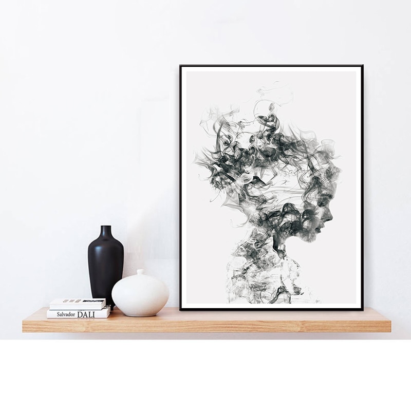 Abstract-Painting-Affiche-Noir-Et-Blanc-Tableaux-Muraux-Moderne-Boy-Girl-Smokey-Wall-Art-Canvas-Print-2.jpg