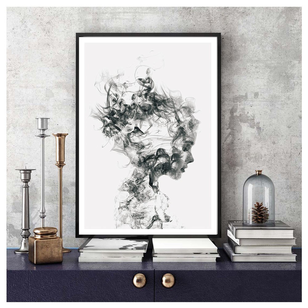 Abstract-Painting-Affiche-Noir-Et-Blanc-Tableaux-Muraux-Moderne-Boy-Girl-Smokey-Wall-Art-Canvas-Print-3.jpg